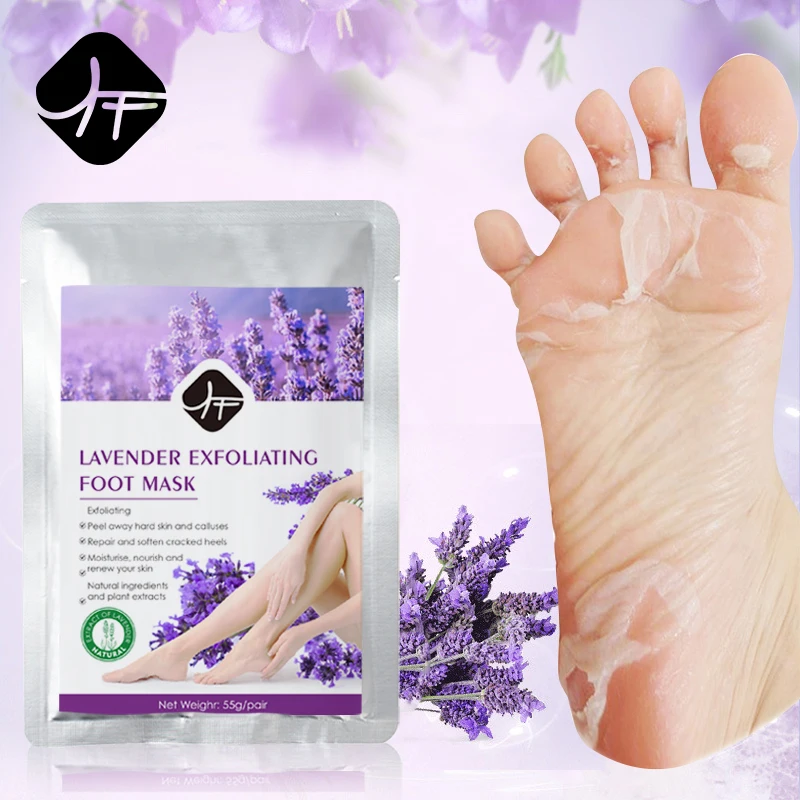 

Private Label Lavender Tea Tree Foot Mask Socks Collagen Hydrating Exfoliating Peeling Foot Peel Mask 2 3 Pack