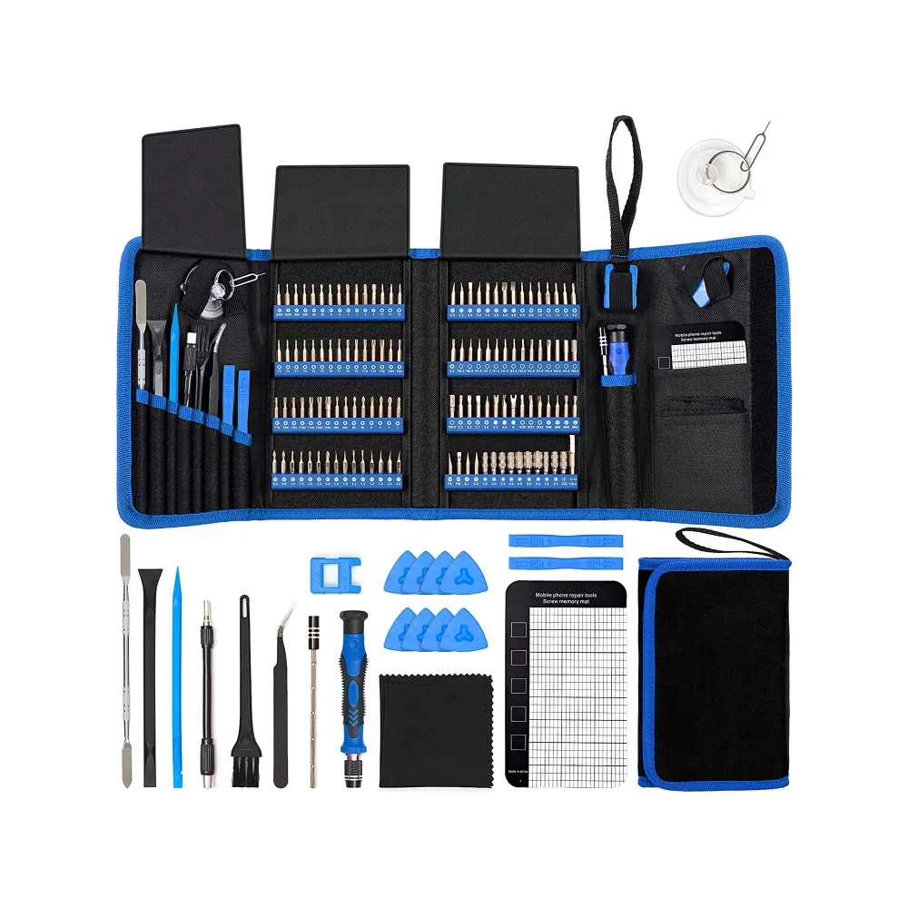 

Wholesale price 142 In 1 Precision Screwdriver Set Magnetic Screw Driver Bit Kit For PC Phone Repair Tool