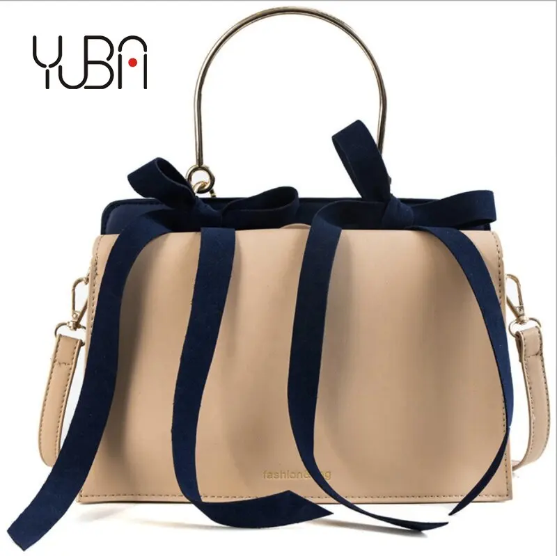 

square velvet double bow shoulder diagonal portable women's bag designer woman hand bag handbags, Customizable