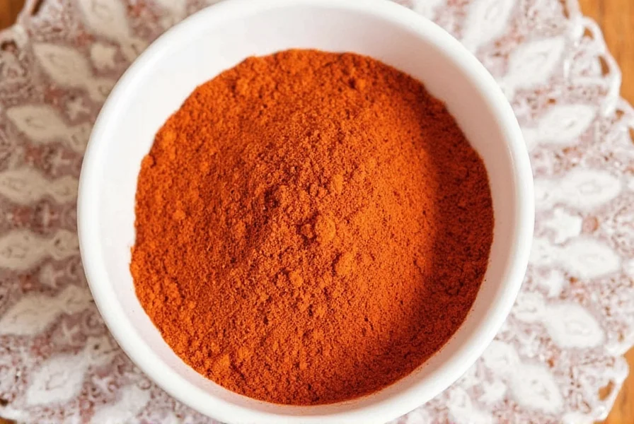 Jars of cayenne pepper flakes stored in a spice rack