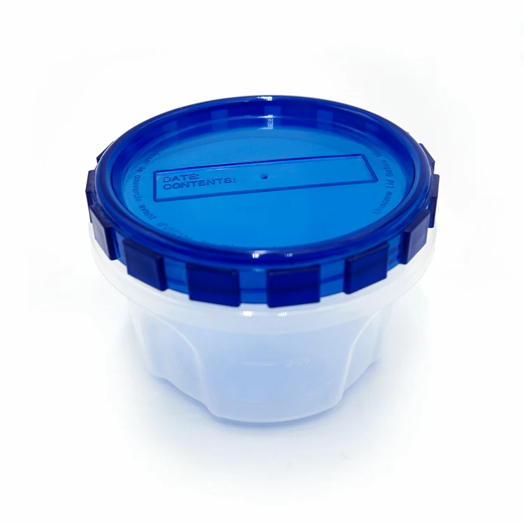 

450ml Airtight Leak Proof Easy Twist and BPA Free Plastic Food Storage Containers with Lids, Clear