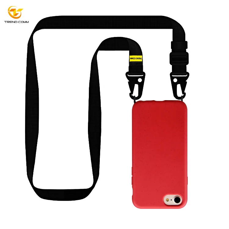 

New 7 8 Nylon Strap Biodegradable Phone Compostable Case For iPhone SE 2, Yellow, green, pink, red, black, oliver