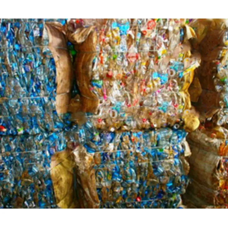 
recycled PET Bottle Scrap Bales in bales 