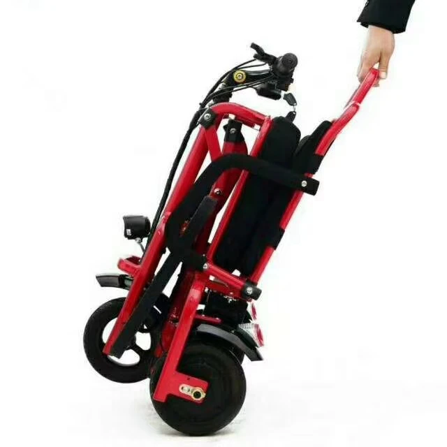 

Aluminum folding casual tricycle, elderly disabled, Red,black,blue