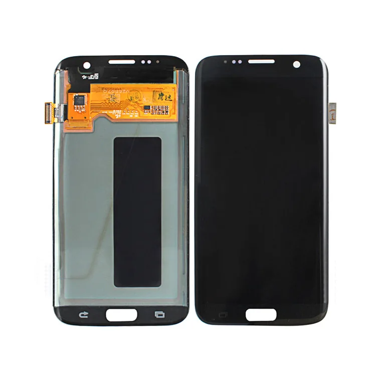 

lcd for samsung galaxy s7,for samsung s7 G930F screen replacement, White/grey/gold