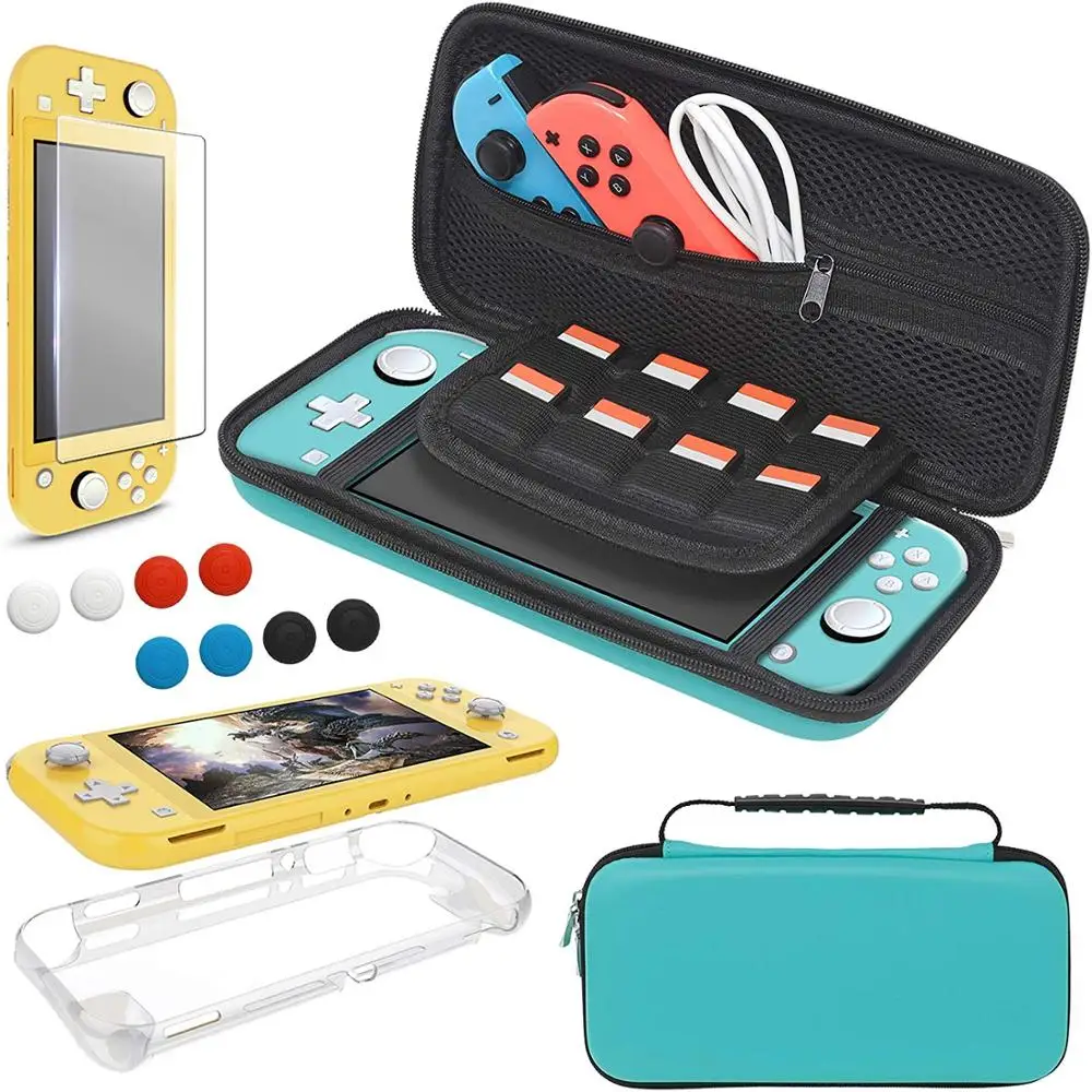 

Hot Sell Portable Case For Nintendo Switch Lite Carrying Case, Blue/black/yellow/red