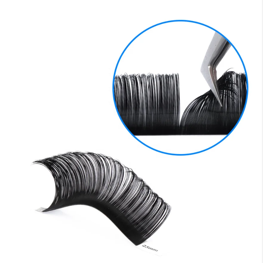 

Silk lashes faux mink eyelash extensions lash individual Customize package, Black