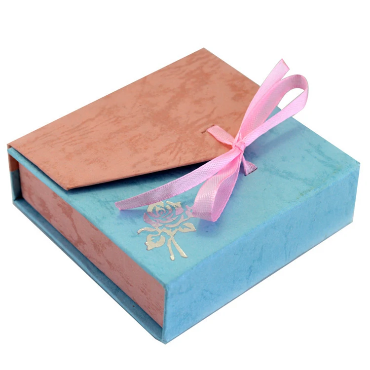 

Cheaper Bow Gift Jewelry Packaging Paper Box Foam Display Bracelet Box, Pic (customized)