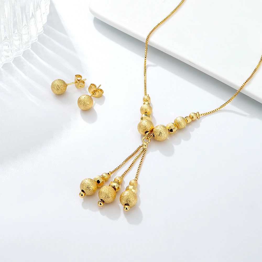 

Fashionable Jewelry Women Elegant Gold Plated Pendant Charms Necklace