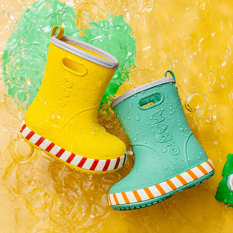 

Cartoon Cute Dinosaur Unicorn Children Rain Shoes for Boys Girls Waterproof EVA Rubber Non Slip Toddler Kids Rain Boots