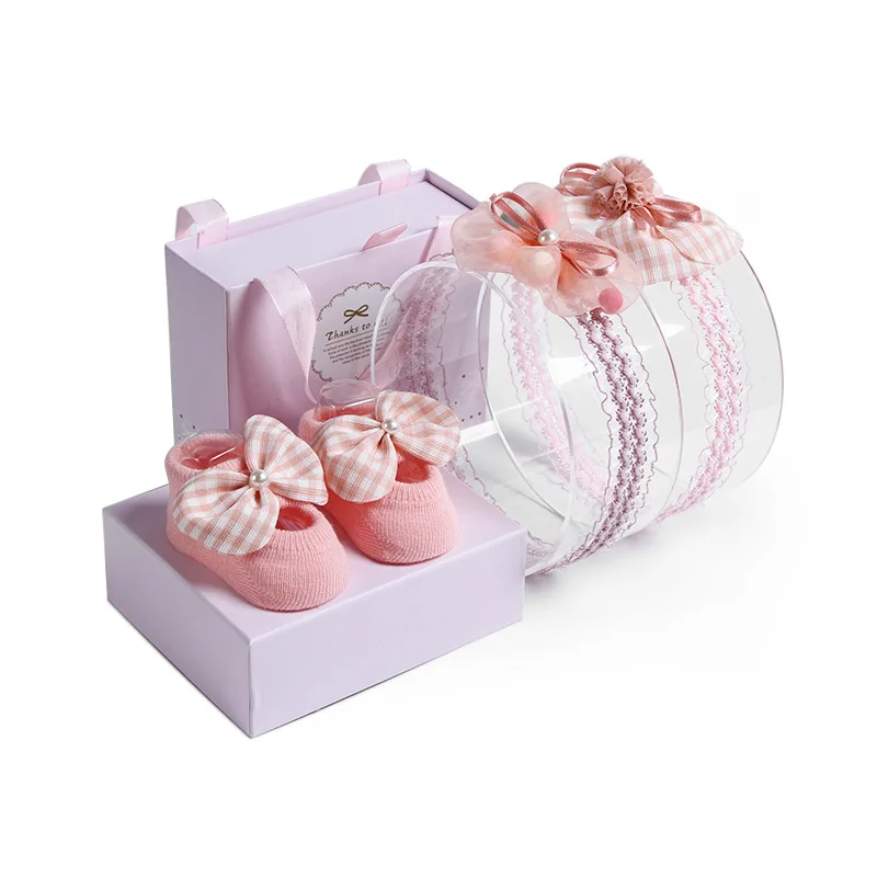 

Baby Socks Shoes Anti-Slip Newborn Baby Socks Set Baby Rubber Soles Socks, Picture shows