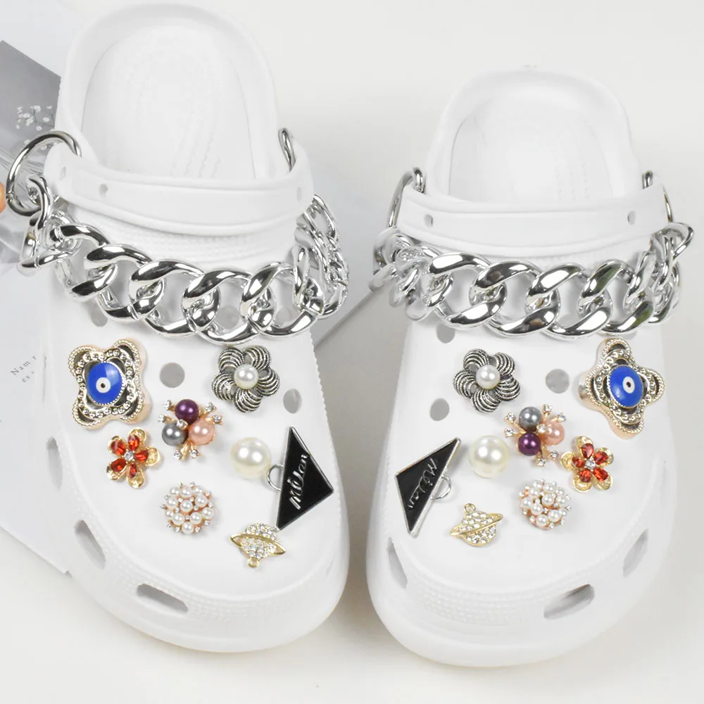 

Hot sale Bling Shoe charms luxury jewelry for shoe accessories