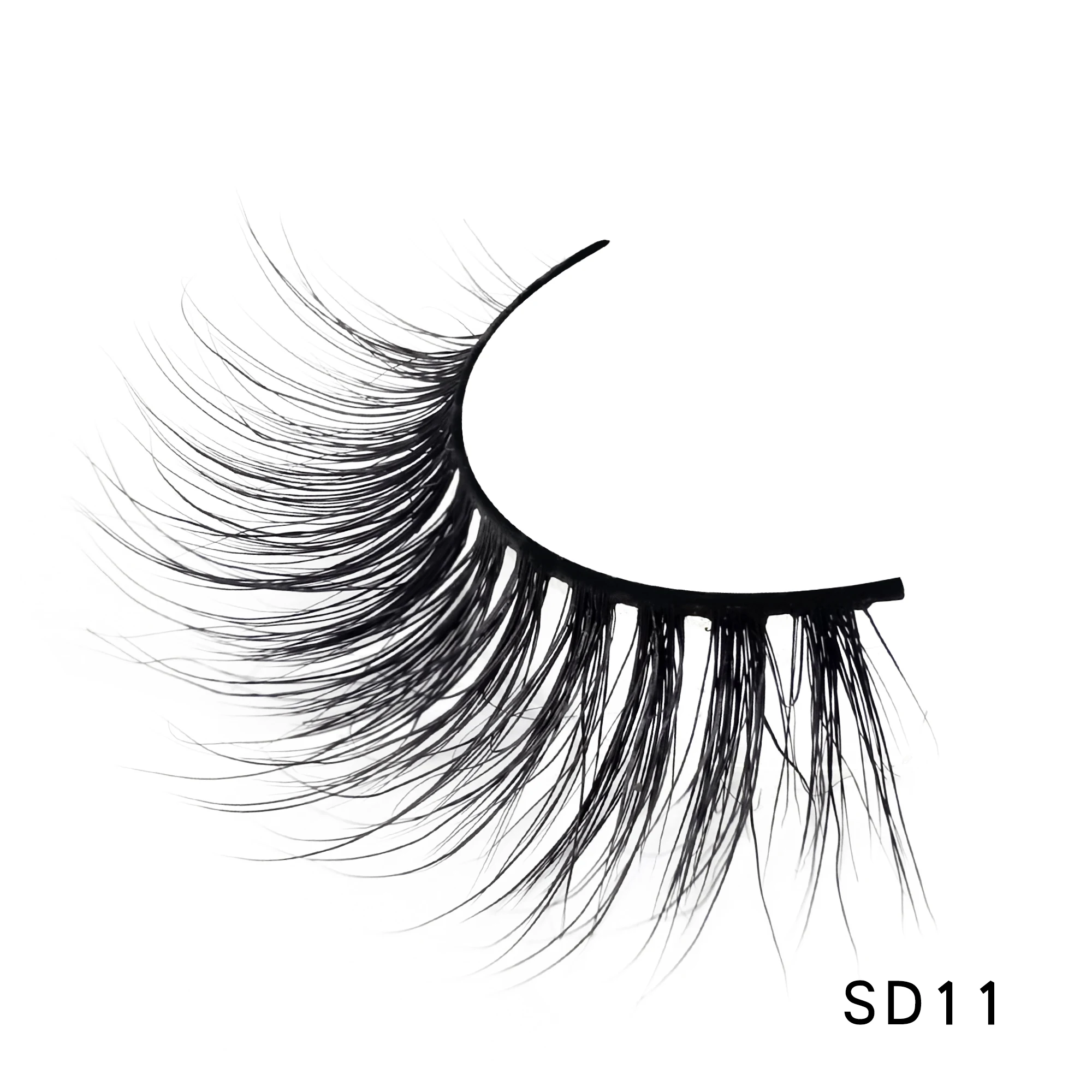 

BLBBE eyelashes strips 3d mink eyelashes vendor, Natural black color