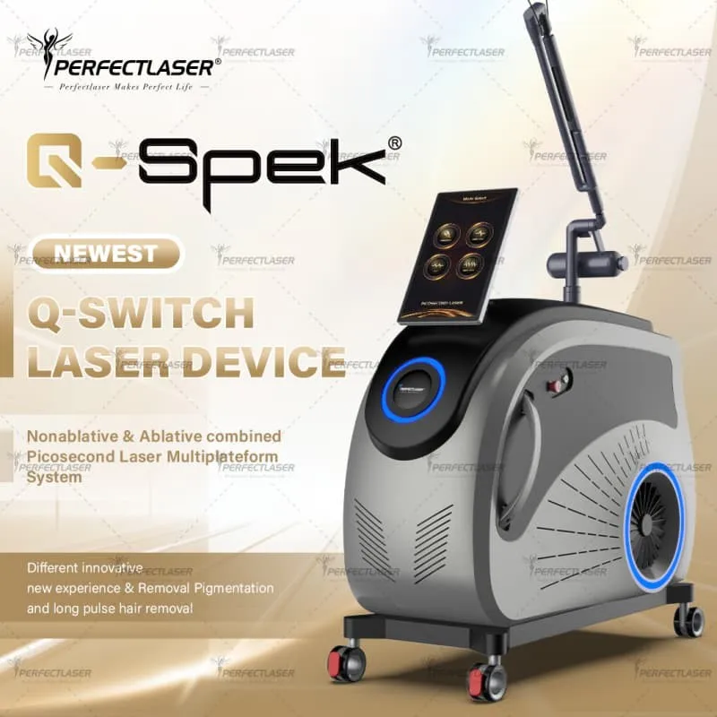 Q switch laser tattoo removal machine