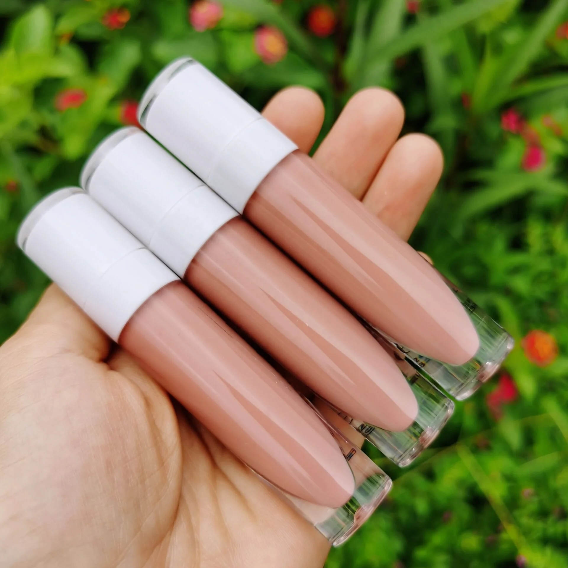 

Base Lipgloss Makeup Cosmetics Lipstick Private Label Oil Nude Glosses Clear Plumper Vendor Keychain Vegan Lip Gloss