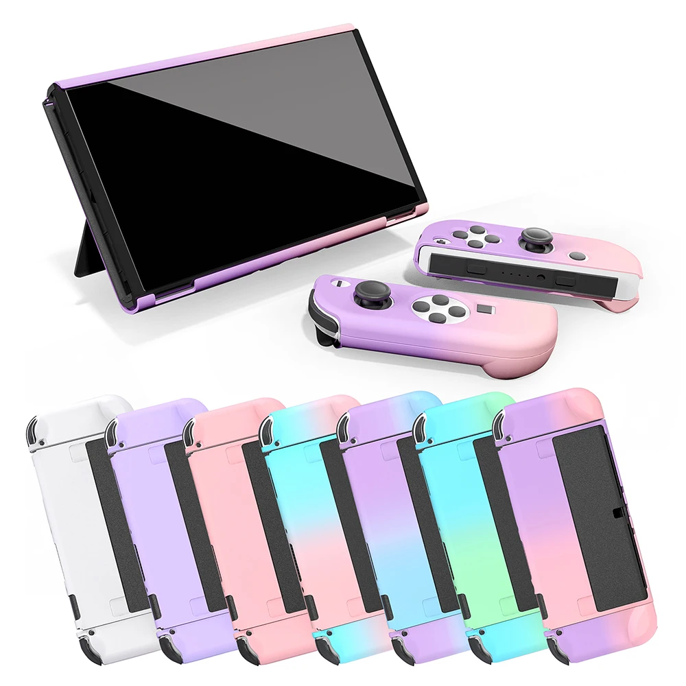 

Protective Cover Console Gradient Color Hard PC Cover Anti fall Shockproof Anti fingerprint For Nintendo Switch Lite Shell