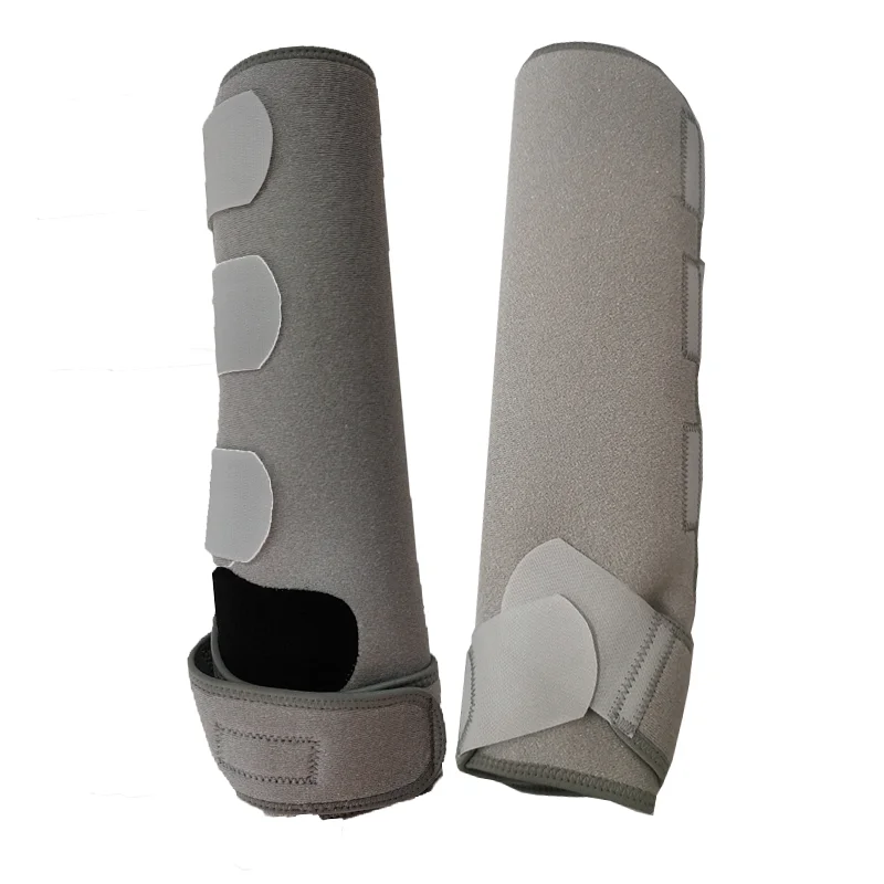 

Neoprene Horse Splint Horse Tendon Boots leg sleeve Equipo de caballos Horse Equipment, Gray,white,black,and accept custom