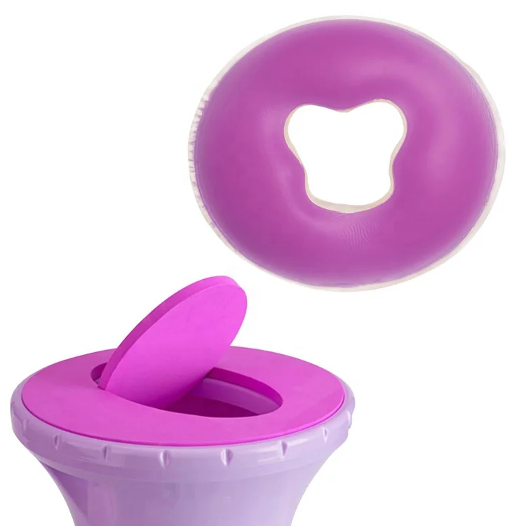 

Durable Soft Comfortable Easy to Clean Silicone Yoni Steam Seat Cover Steam Cushion, Purple, blue, green, orange