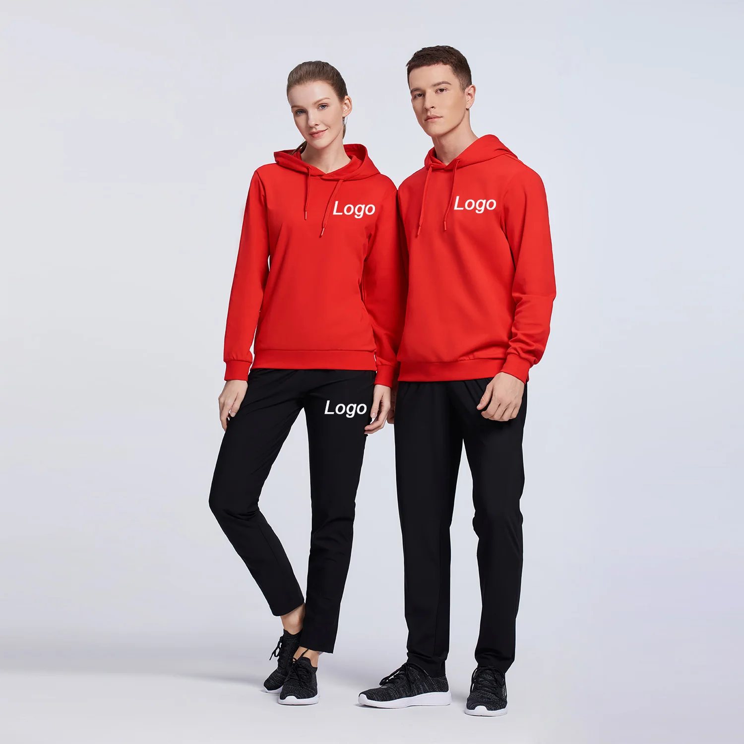

Wholesale Custom Two Piece Set Men Outdoor Sport Slim Fit Tracksuit