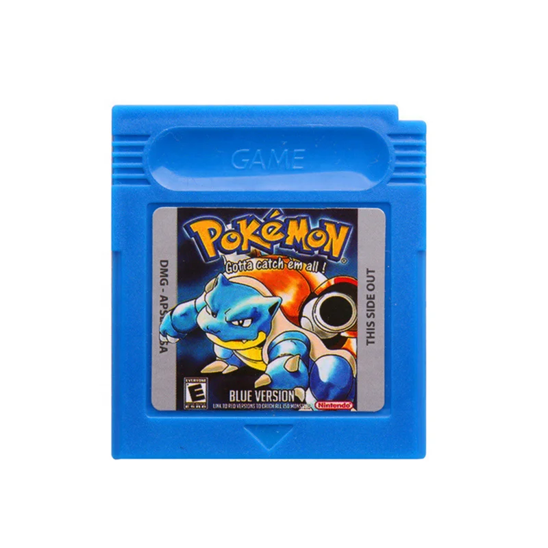 

Free Shipping Wholesale Good Quality 7 Colors of Pokemon Cards Trading Game Cards for GBA GBC, 7 colors as pictured