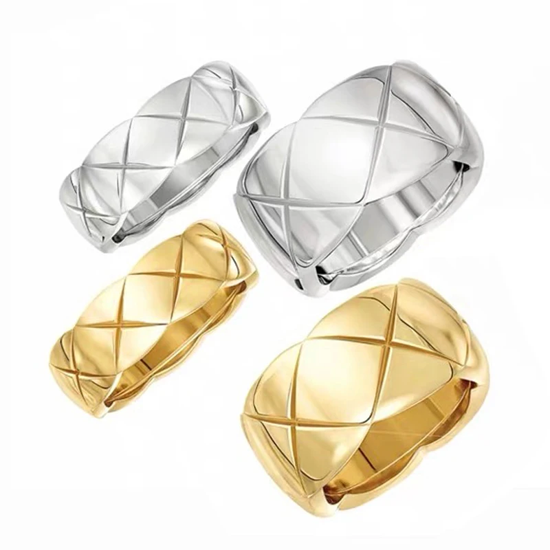 

Charare alloy vintage gold plated ring simple design accessories, Golden