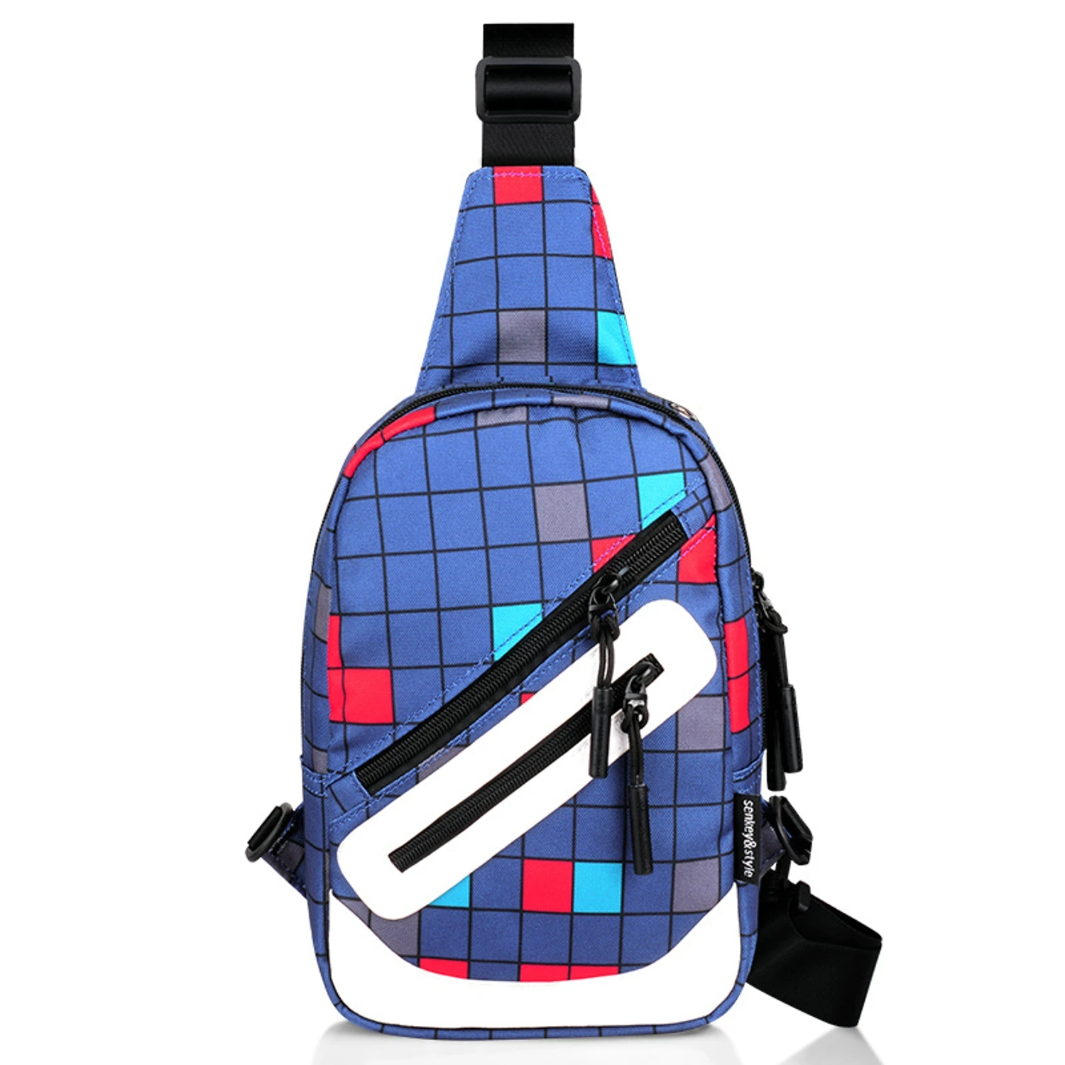 

High Quality Latest Designer Fashion Chest Shoulder Bag For Men Waterproof Chest Bag For Running Hiking With Comfortable Strap, Colors