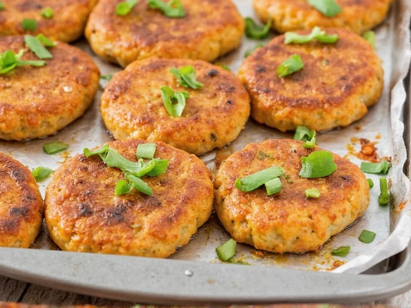 oven baked sausage patties