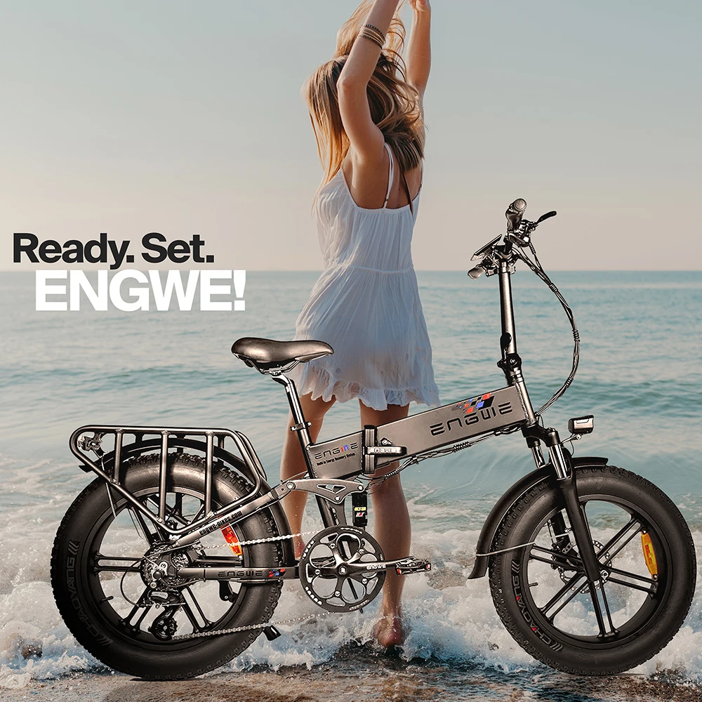 

ENGWE ENGINE PRO 750W Electric Bicycle Adults Ebike with Removable 12.8Ah Battery ebike electric bike folding ebike
