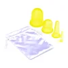 high quality Medical and FDA grade silicone sterile cupping cups set silicone vacuum cupping