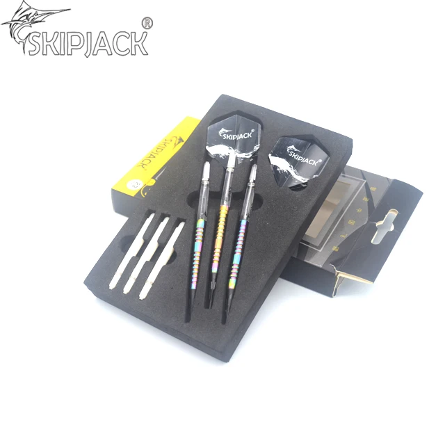 
soft tip customized dart case /logo 20g 80% safety Tungsten Darts 