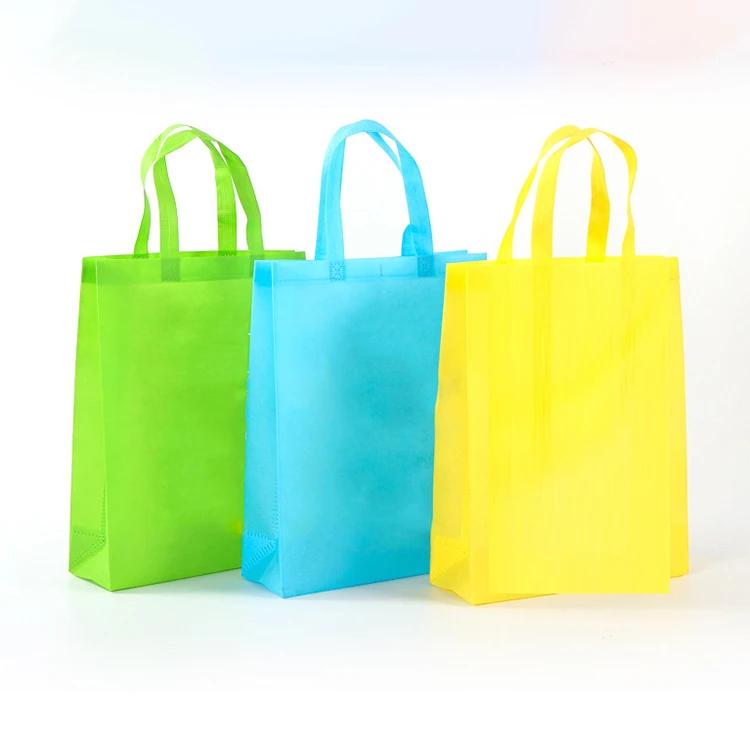 

YASEN Wholesale Cheap Non Woven Shopping Bag Custom LOGO Color Promotional Reusable Nonwoven Carry Bags