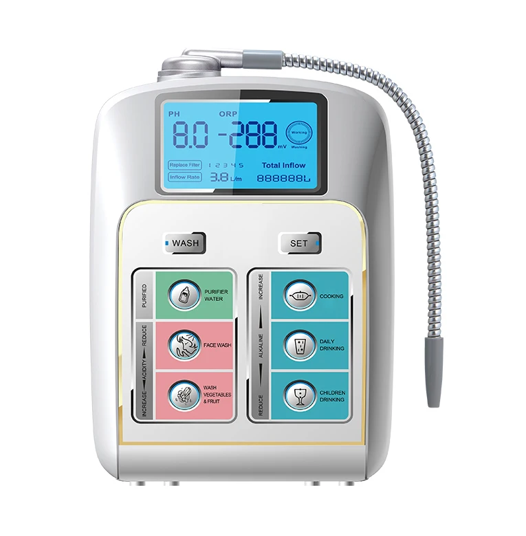 

water ionizer alkaline Hot sale summer PH /ORP Alkaline water ionizer