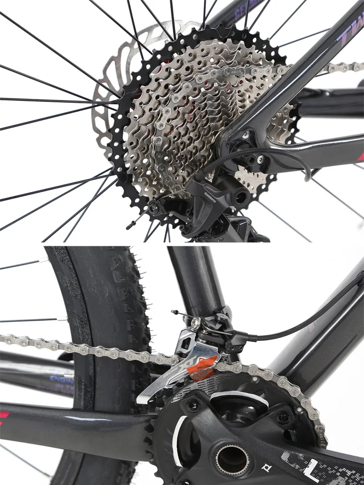 Direct factory M8100 24 speed carbon mountain bike MTB hydraulic disc brake bicycle