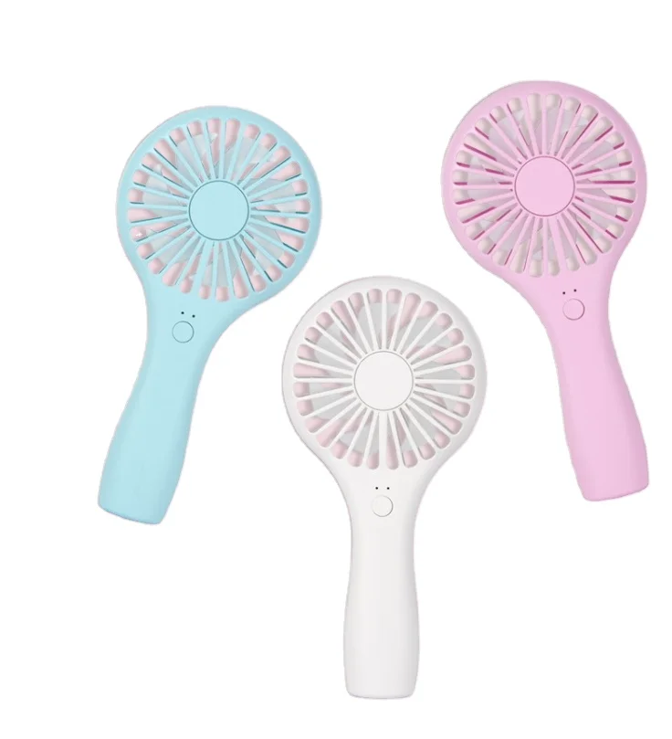 

2022 Summer Best choice for lash bar mini lollipop multi color ABS Low noise mute USB rechargeable hand-held handy portable fan