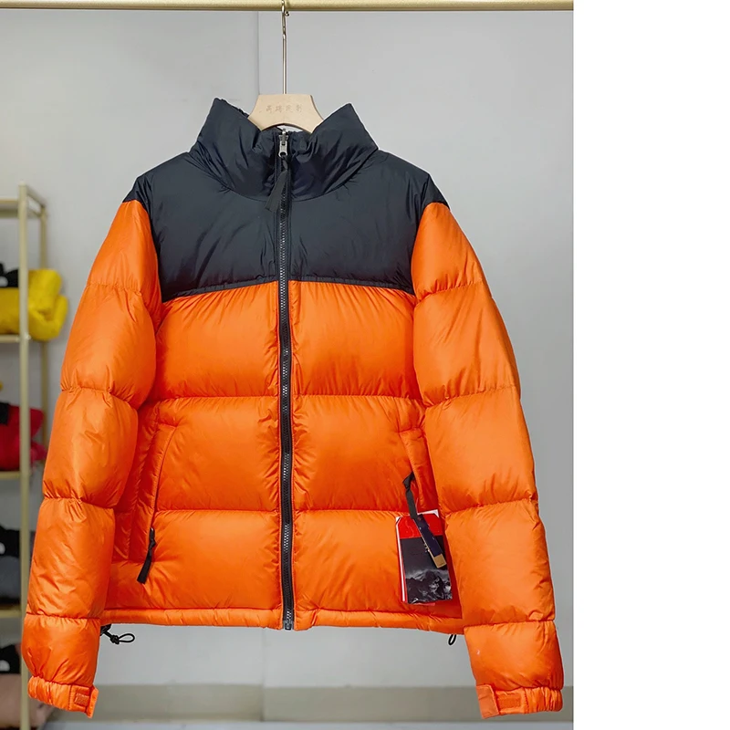 

Women brown fur faux leather jacket coat buttons 2020 Winter Female turn down collar jacket overcoat, Orange