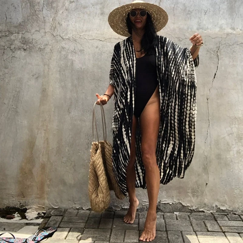 

Beach Dress Bikini Cover Up Beachwear Cotton, Women Swim Wear Cover Ups