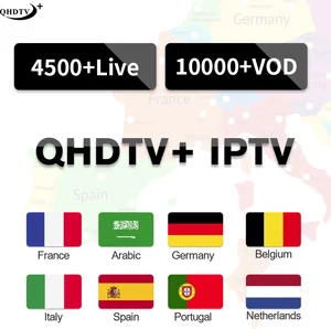 12 Months IPTV Account Code QHDTV PLUS IPTV M3U Subscription IPTV France Netherlands Belgium Germany and Poland
