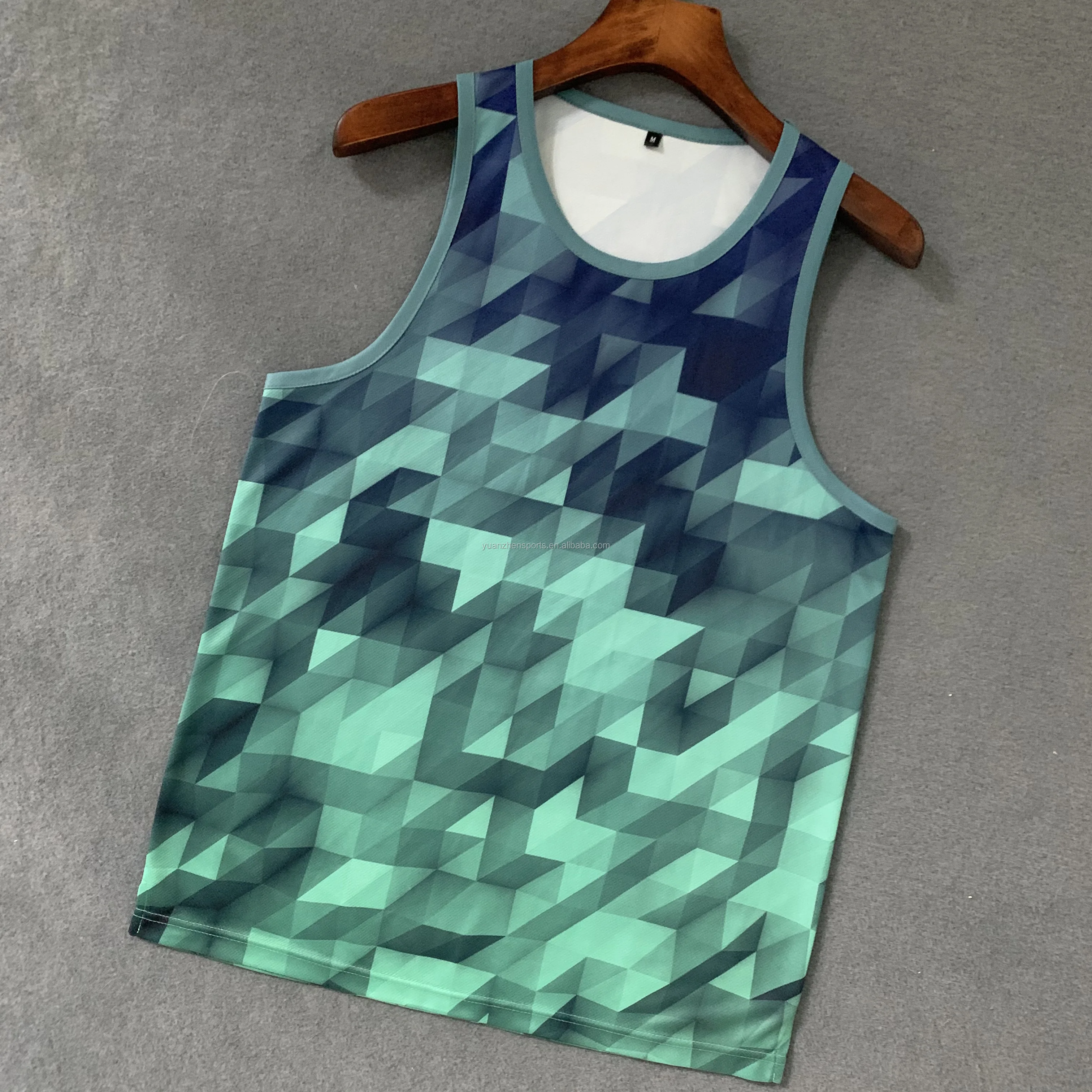 

high quality camo printing basketball vest jersey, Sublimation printing color