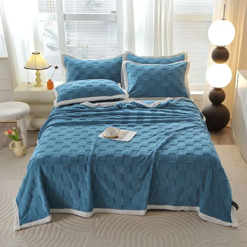 Blankets for Winter Twin Size  Woven Blanket Custom Design