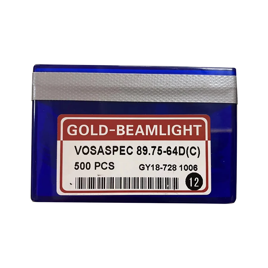 

Gold-beamlight 12 knitting machine needles with 13 hook VOSASPEC 89.75-64D(C)