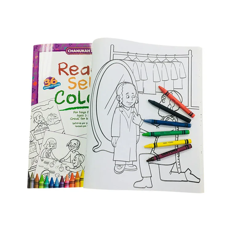 Download Professional Children Coloring Bulk Story Books Printing Service Custom Kids Cartoon Drawing ...