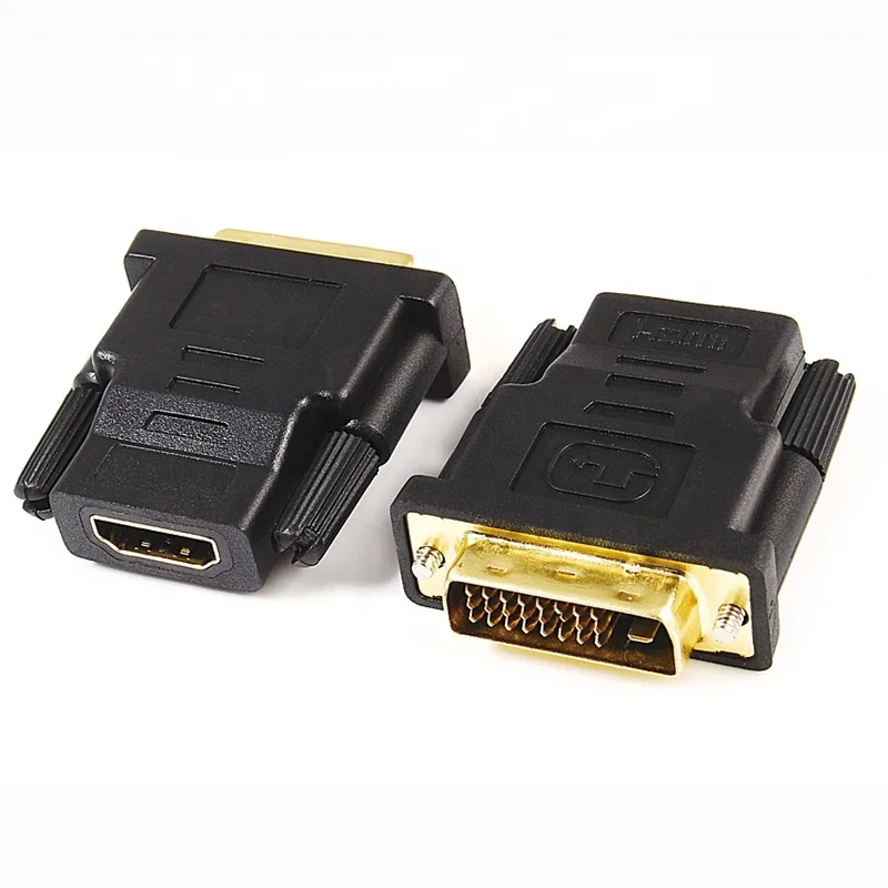 

WISTAR DVI 24+1 Male to HDMI Female M/F Adapter Converter HDMI to DVI adapter For HDTV, Black
