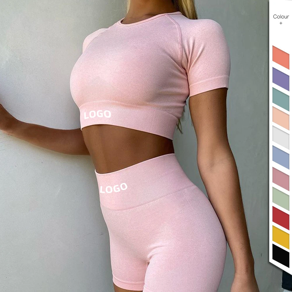 

Short Work Out Apparel Woman Yoga Tops Sport Bra Activewear Sets For Women