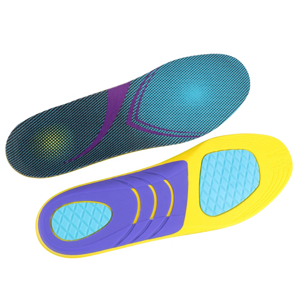 

JOGHN OEM brand foot care cushion Gel padding tpu foot arch support sport poron insoles running