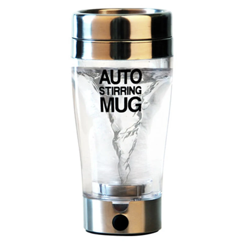 

2020 best-selling sports shake bottle electric mixer cup, Transparent white