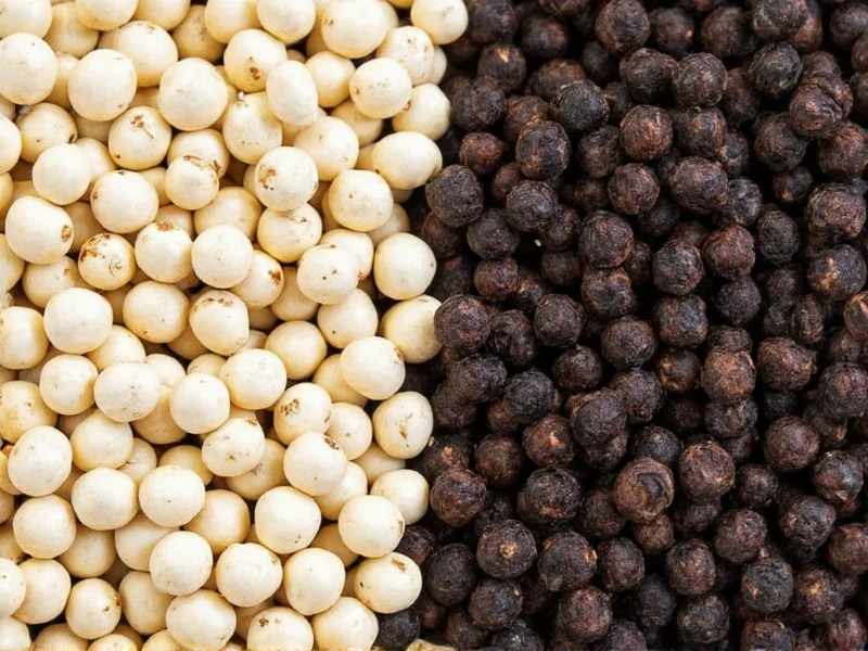White Pepper vs Black: Key Differences Explained