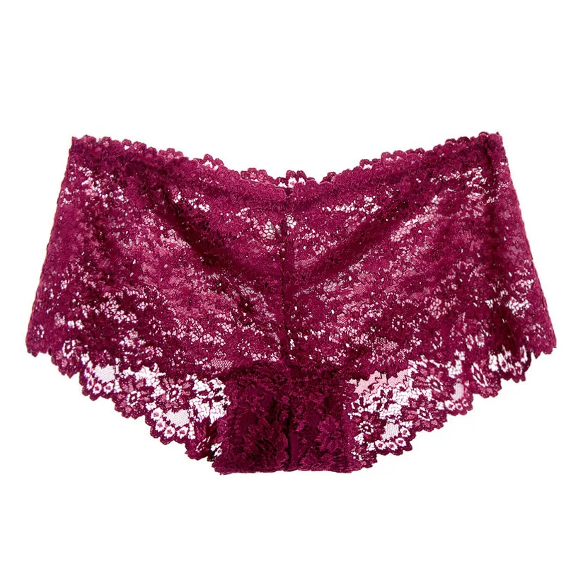 

Wholesale Cheap sexy transparent ladies low waist triangle transparent carry buttock underwear, 9kinds