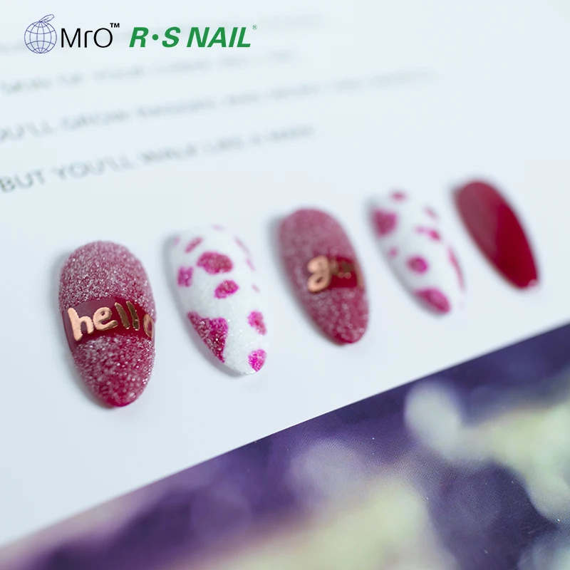 

Free sample RS Nail soak off dry fast 3 in 1 gel polish No BATO TPO and TPO-L, More than 250
