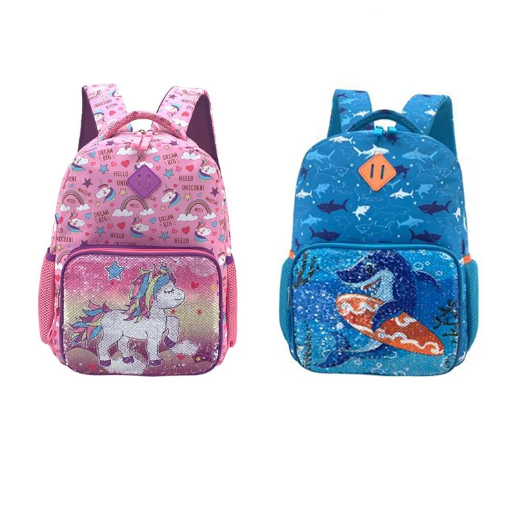 

2021 new design fashion custom cartoon boy children bag for girs backpack school bags girl school bag kids backpack