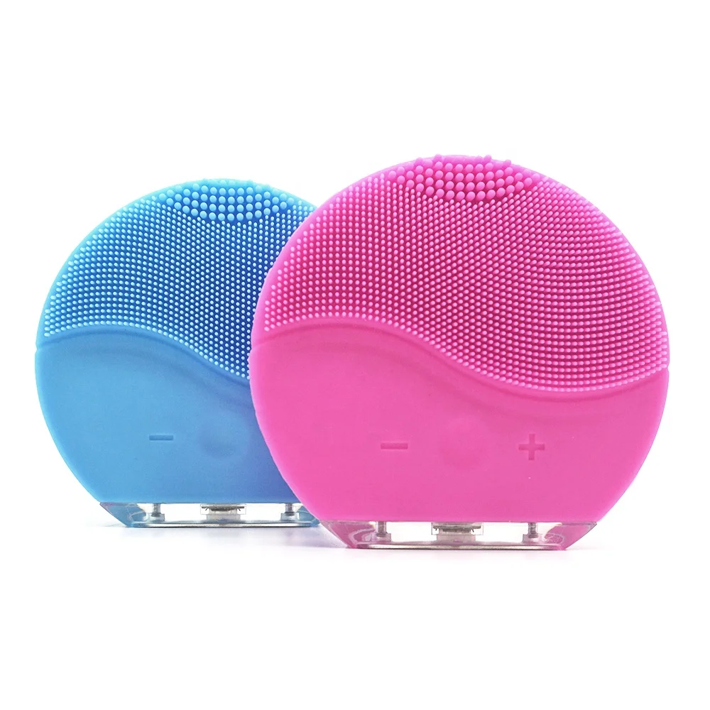 

Private Label Waterproof USB Electric Silicone Facial Cleansing Brush for Daily Use